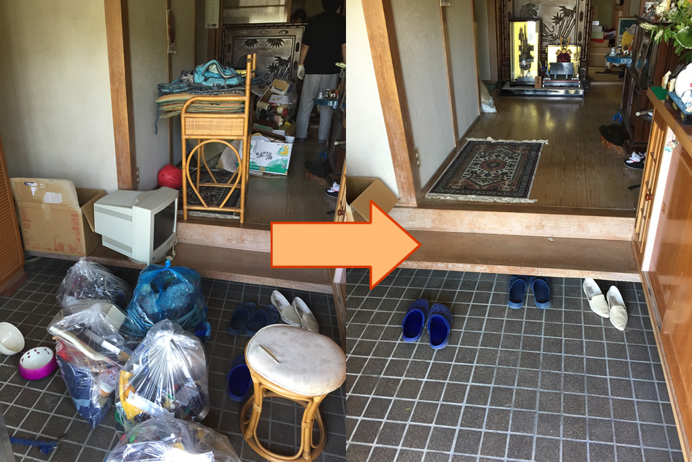 富士吉田市で軽トラ積み放題パックで回収のお客様ご感想
