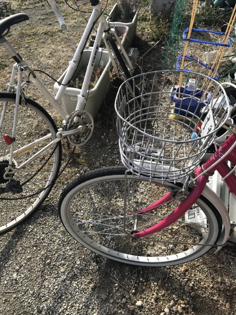 【笛吹市春日居町】自転車3台の出張回収・処分のご依頼　お客様の声
