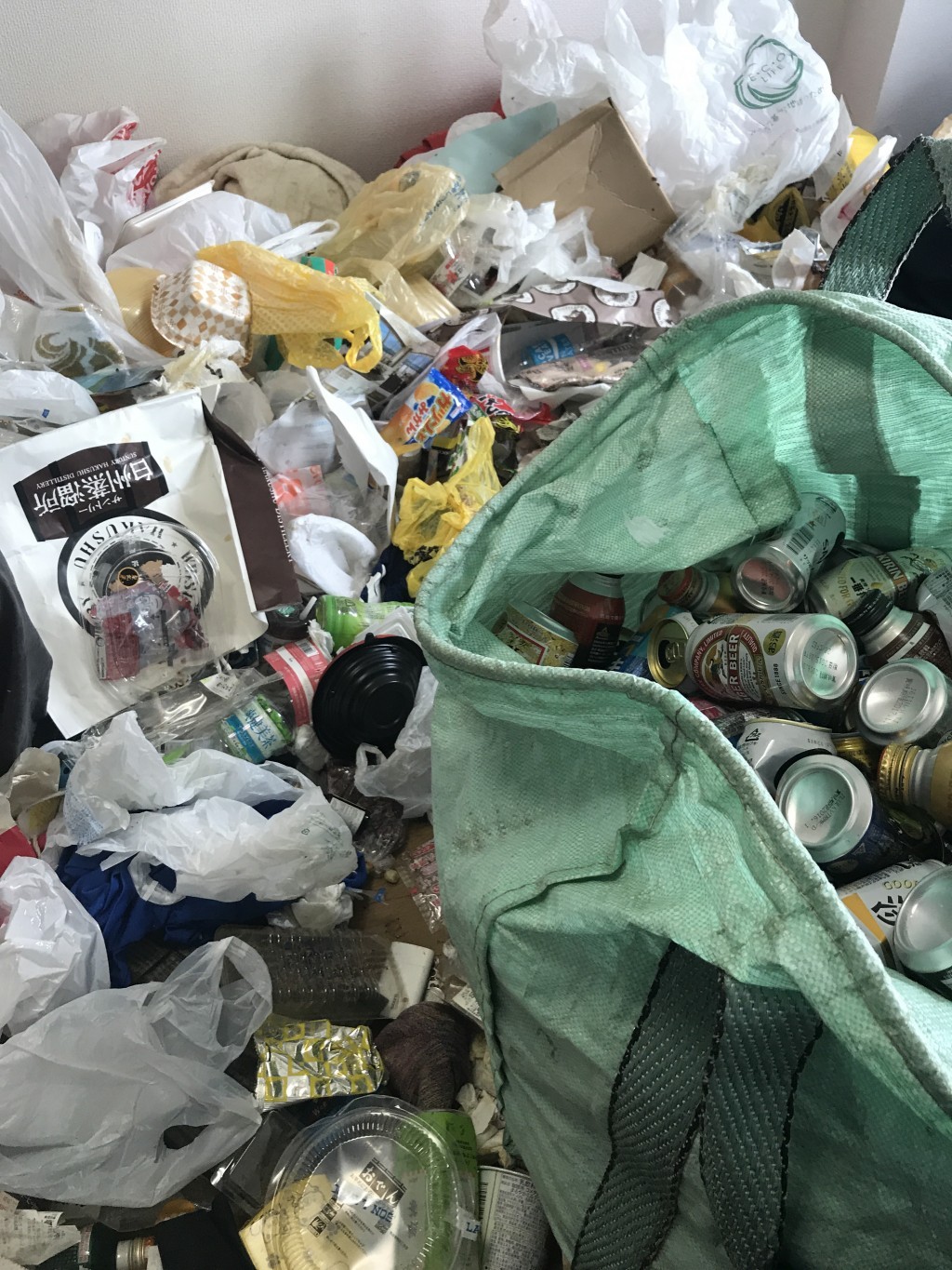 【南アルプス市】大量の生活ゴミの回収　お客様の声