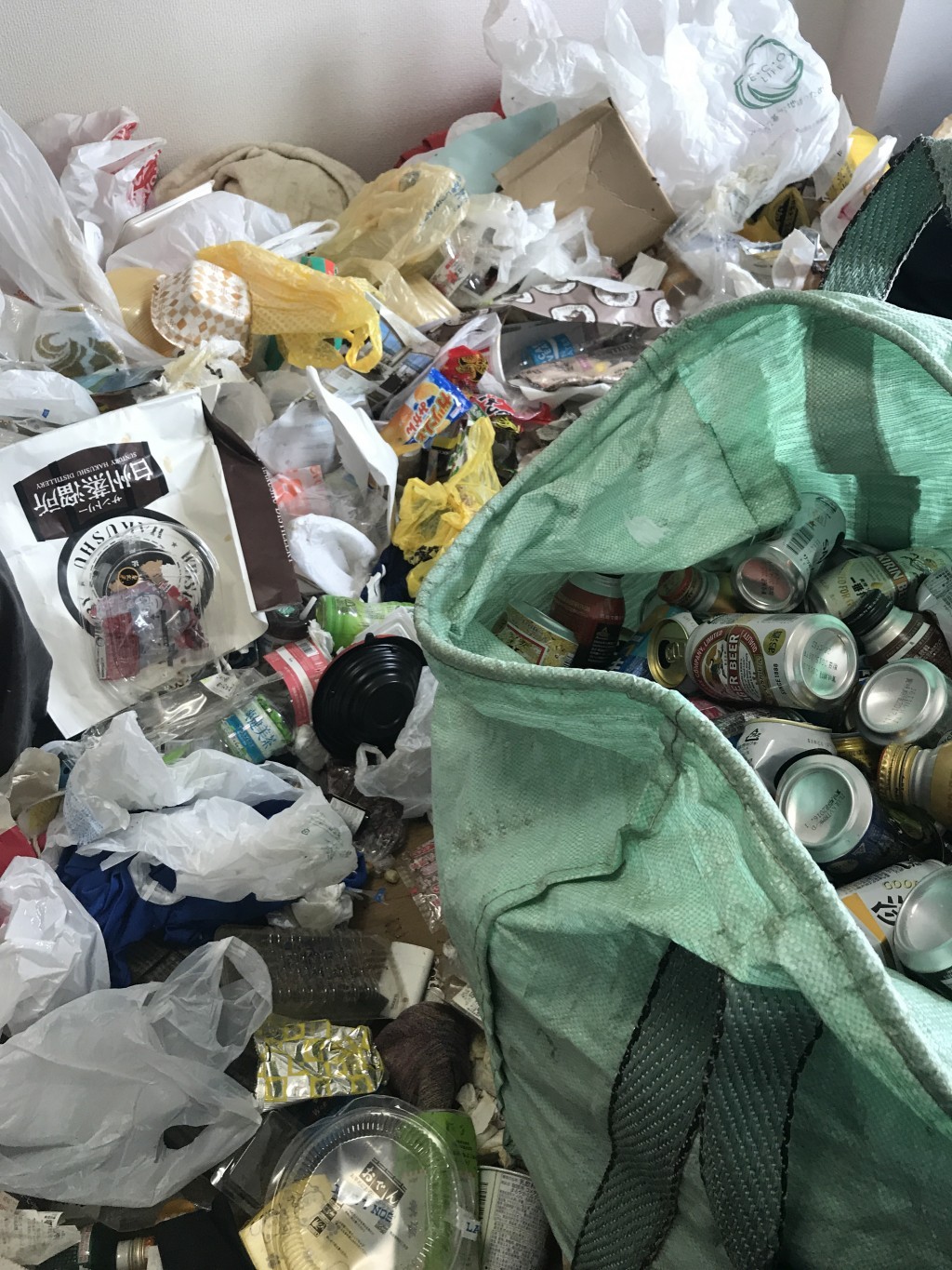 【南アルプス市】大量の生活ゴミの回収 お客様の声