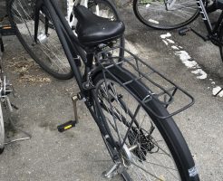 【甲府市古府中町】自転車一台の回収　お客様の声