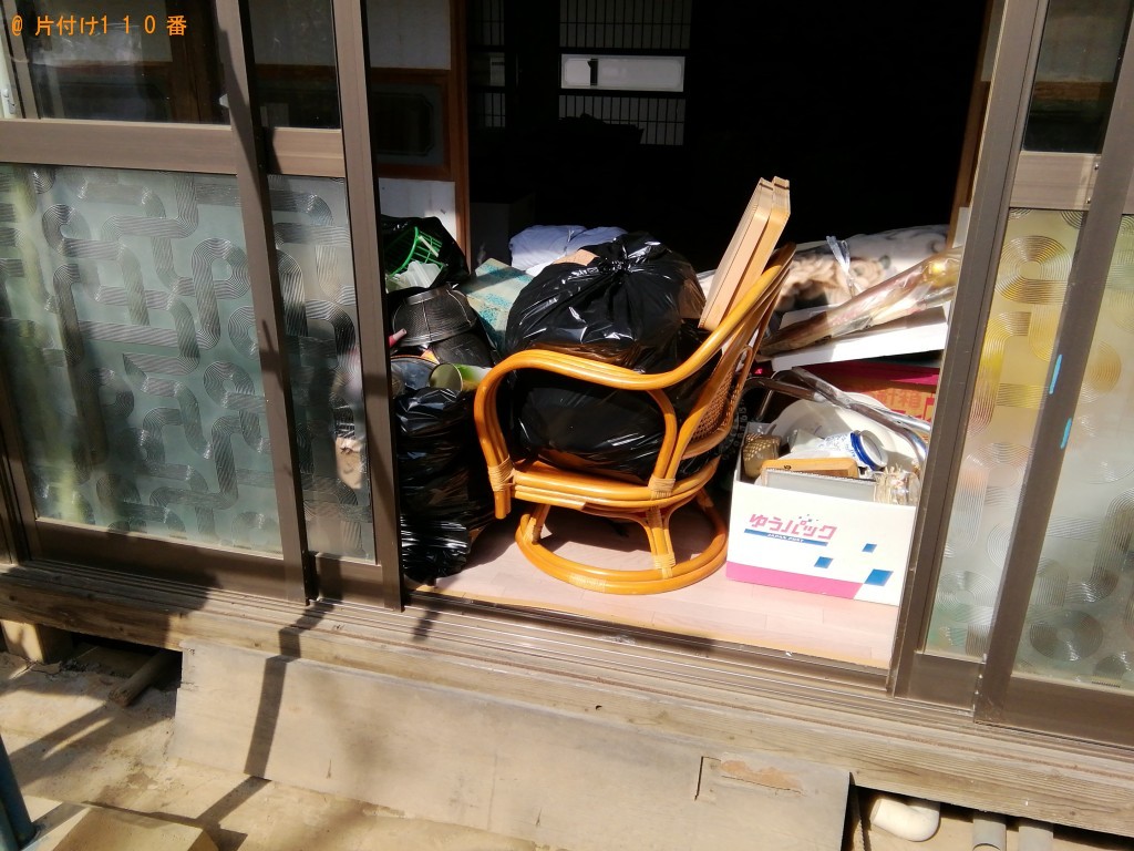 【甲府市】ミシン、布団、こたつ、分別なし家庭ごみの回収・処分