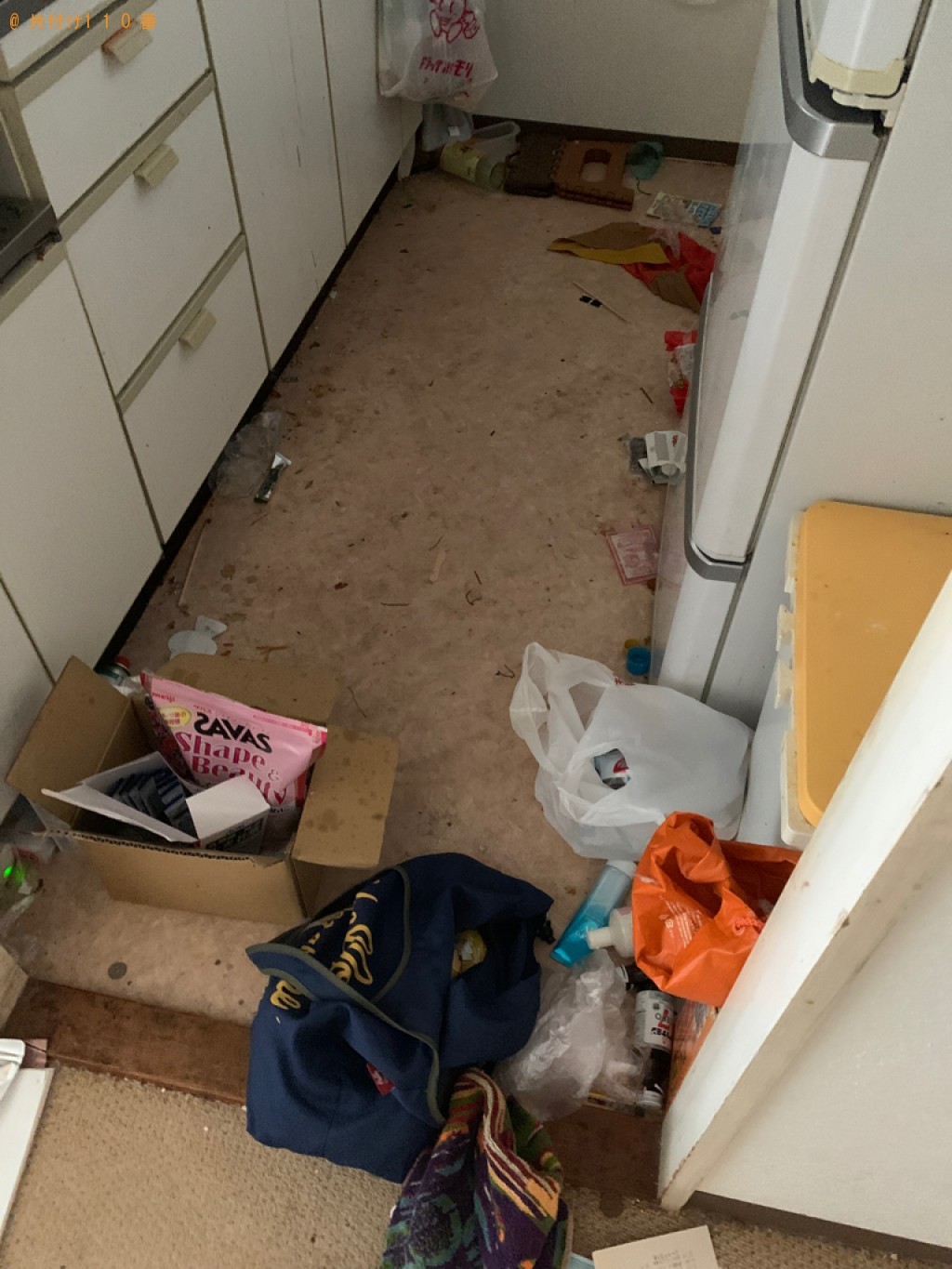 4ＤＫのお部屋の整理整頓とゴミの回収・処分ご依頼　お客様の声