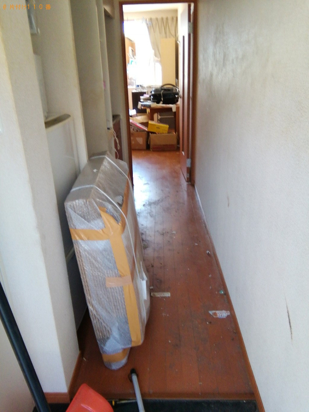 【山梨市】ごみ屋敷状態になってしまった部屋の片付け作業ご依頼
