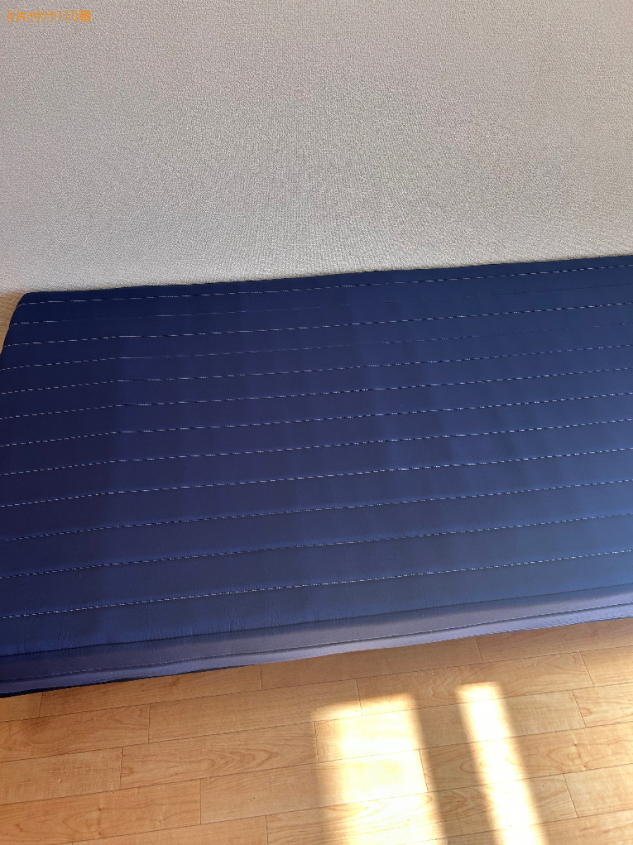 【南都留郡富士河口湖町】マットレス付きシングルベッドの回収・処分